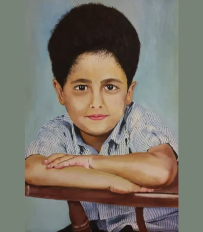نقاشی روی پارچه