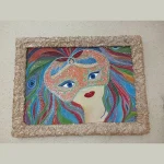 نقاشی روی پارچه
